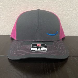 NEW Amazon Prime Embroidered Cap - Pink